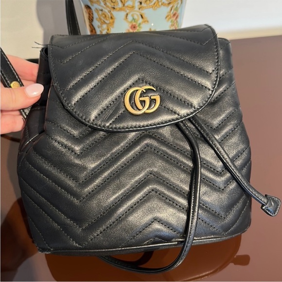 Gucci Handbags - Rare GUCCI Marmont backpack